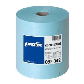 PROFIX Escon print türkíz ipari törlőkendő 500 lap/tekercs, 1 tekercs/zsugor