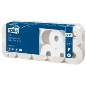 Tork 3 rétegű kistekercses Eü 10 tekercs/csomag, 7csomag/karton (T4)(régi kód:3065)