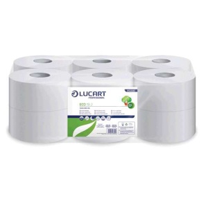 MINI Lucart Eco 19J Eü. 2rtg. Fehér 12 tekercs/karton