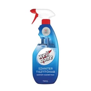 Well done szaniter tisztítóhab 750 ml