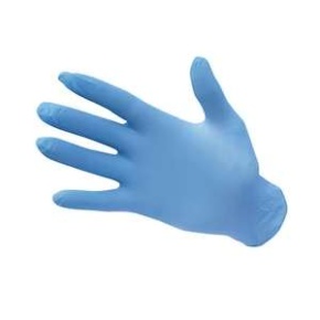 Maxter Nitril KÉK púdermentes 200 db-os vizsgálókesztyű "L"