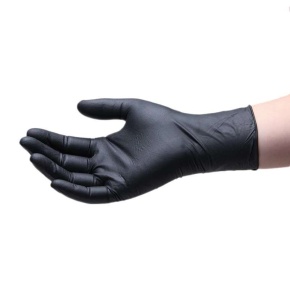 Maxter Nitril FEKETE púdermentes 100 db-os vizsgálókesztyű (5,5gr) "M"