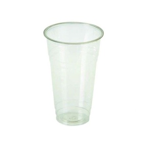 Lebomló PLA pohár 5dl, átlátszó, átmérő 96mm, 50db/cs