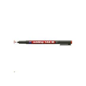 Alkoholos marker, 1 mm, EDDING "142 M", piros