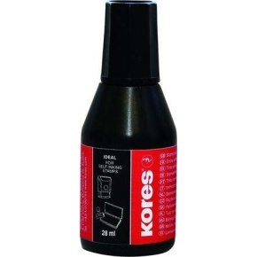 Festék Bélyegzőpárnára  Kores 28ml Fekete