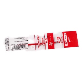 Golyóstollbetét, 0,3 mm, UNI "S-7L", piros