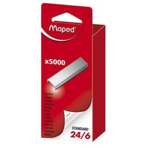 Tűzőkapocs 24/6 Maped 5000  darab/doboz