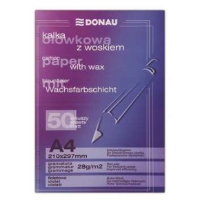 Indigó kézi A4 50 lap DONAU lila