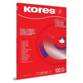 Indigó, A4, kézi, KORES, 100 lap, kék