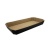 Begreen street food kraft tálca, barna/fekete, 240x120x30 mm (320db/karton)