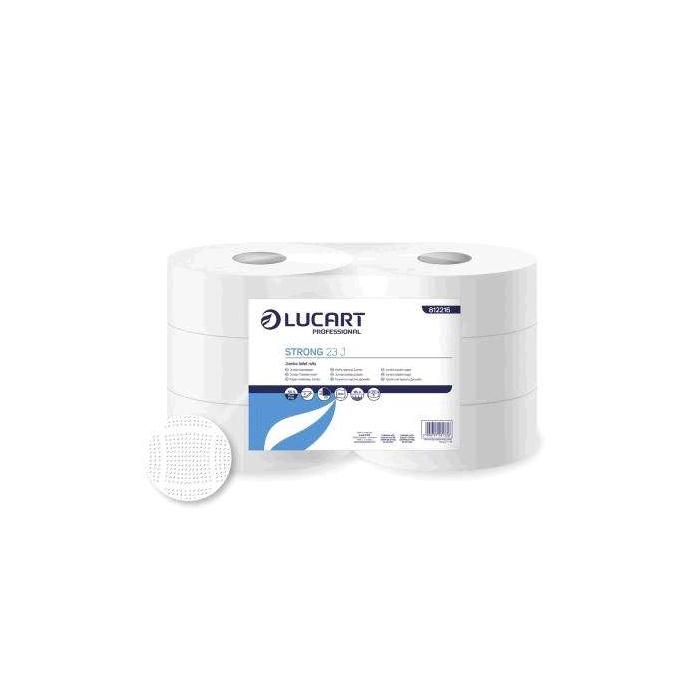 MIDI Lucart Strong 23J Eü 2rtg. Hófehér 6 tekercs/karton