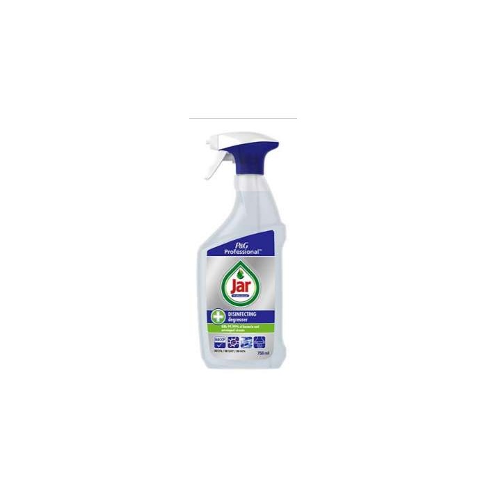 Zsíroldó és fertőtlenítő spray, 2in1, 750 ml, JAR "Professional"