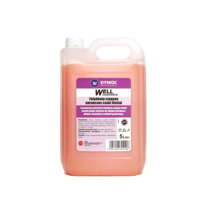 Folyékony szappan narancsos-csoki Well 5000 ml