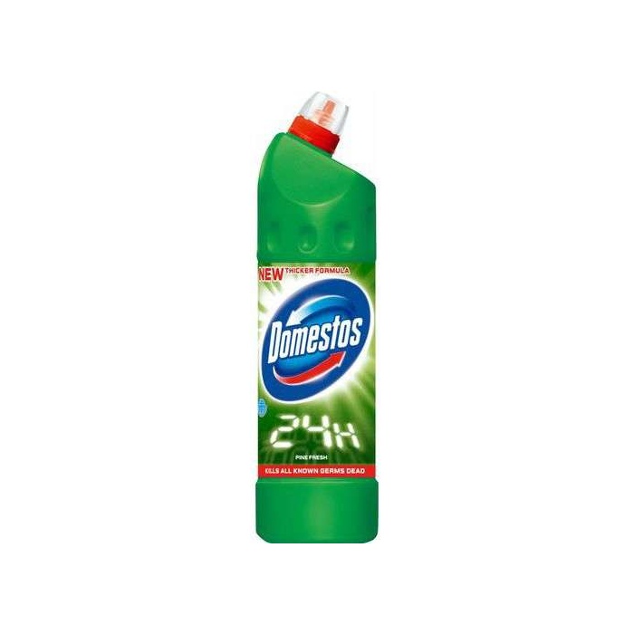 Domestos 750ml, Extended Power,sűrű fertőtlenítő hatású tisztítószer Pine Fresh