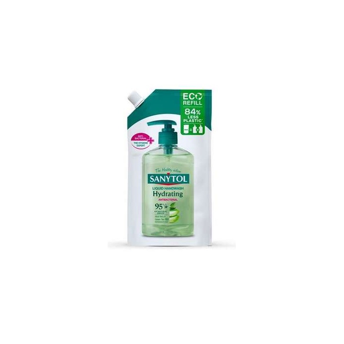Folyékony szappan, utántöltő, 500 ml, SANYTOL, aloe vera