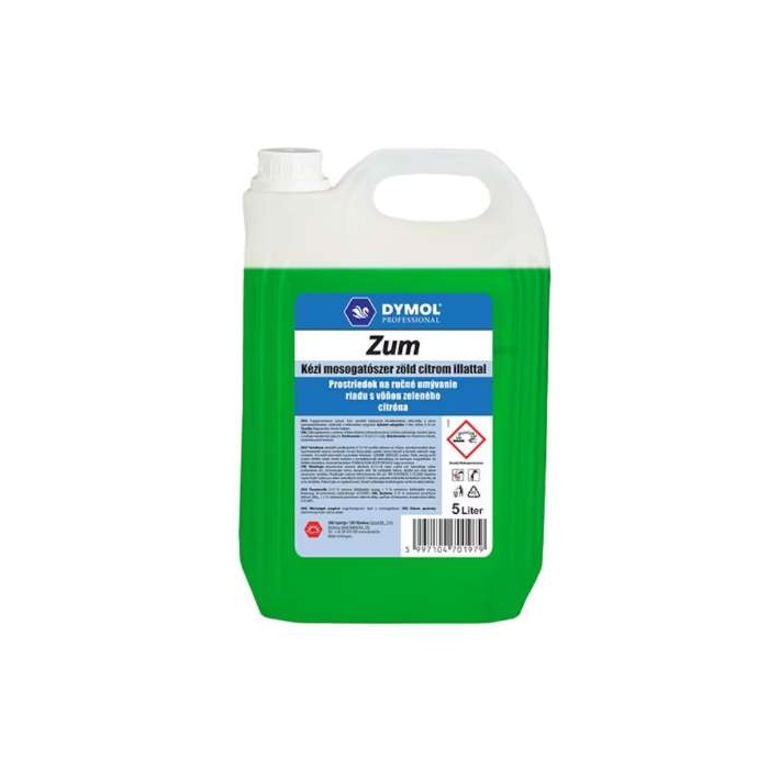 Zum mosogatószer, zöld citrom, 5l