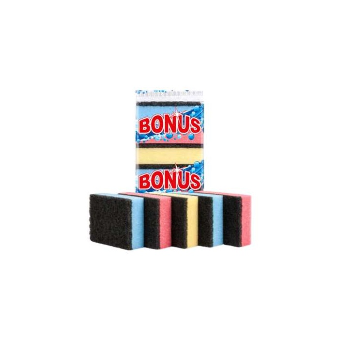 Bonus Mosogatószivacs 5 db-os