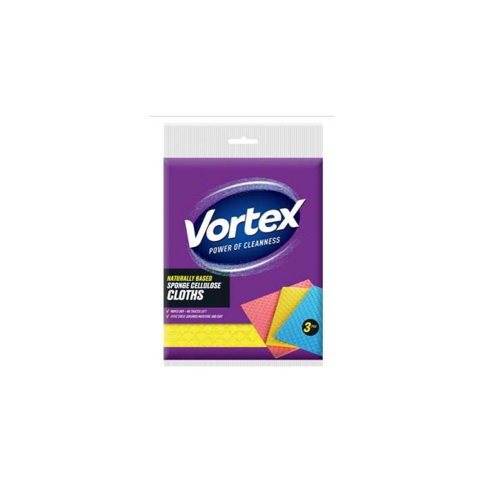 Szivacskendő, 3 db, VORTEX