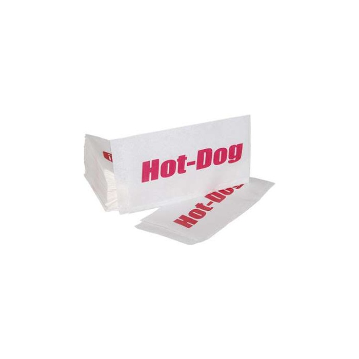 Hot-Dog papírtasak 195*110 mm nyomatott, 200db/cs
