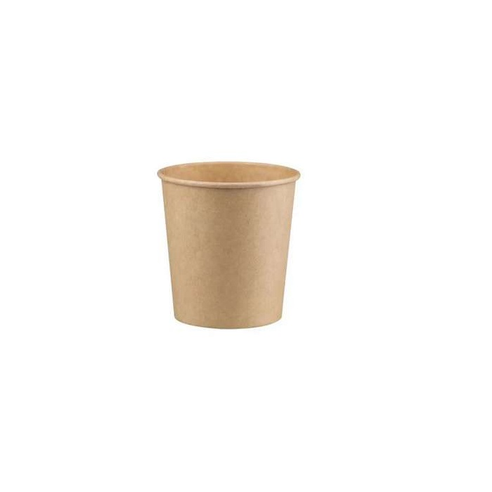 Papír leveses pohár, kraft O115 mm (L) 750 ml – 50 db/csomag