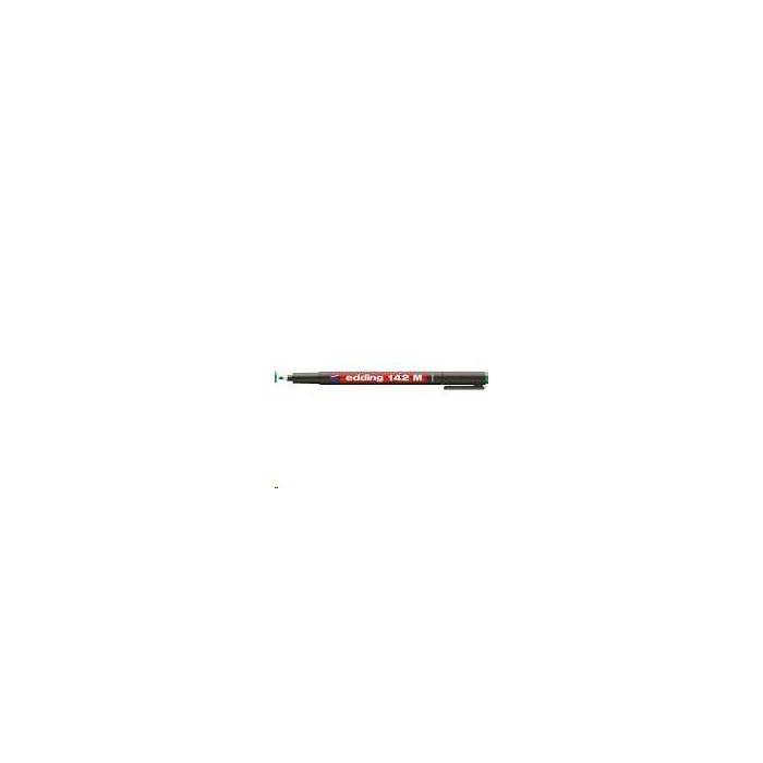 Alkoholos marker, 1 mm, EDDING "142 M", zöld