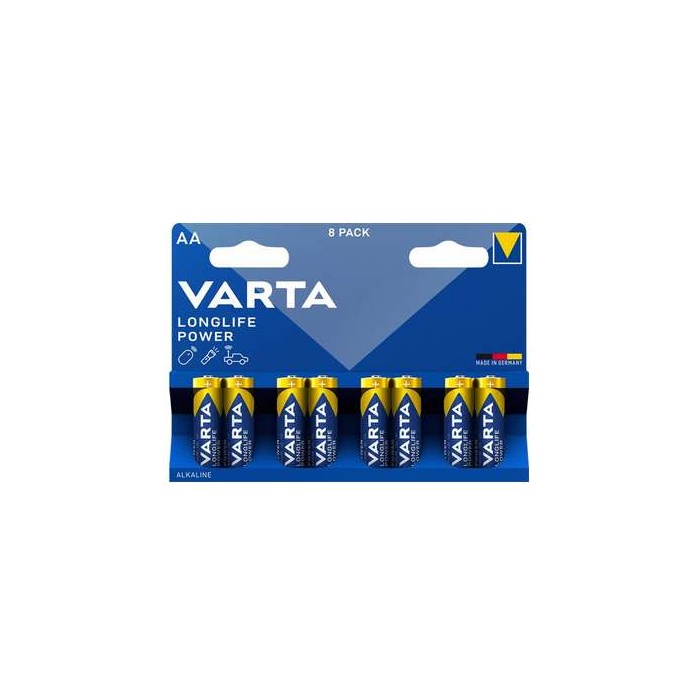 Elem, AA ceruza, 8 db, VARTA "Longlife Power"